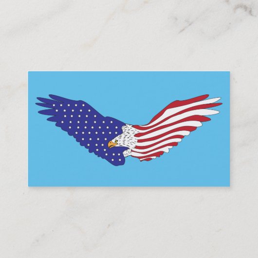American Eagle Thunder_Cove Patriotic 4th of July 名刺 (裏面)