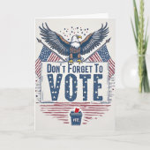 American Eagle Vote Reminder カード (正面)