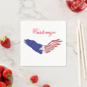 American Eagles Thunder_Cove 7月4日 スタンダードカクテルナプキン (インサイチュ)