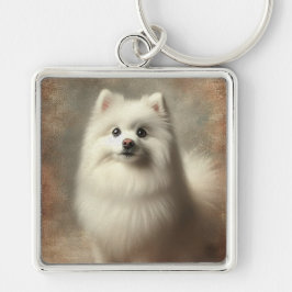 American Eskimo Dog キーホルダー