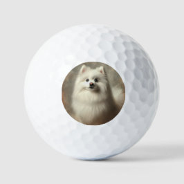 American Eskimo Dog ゴルフボール