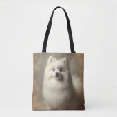 American Eskimo Dog トートバッグ (正面)