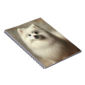 American Eskimo Dog ノートブック (右側)