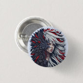 american fan 22 缶バッジ (正面&裏面)