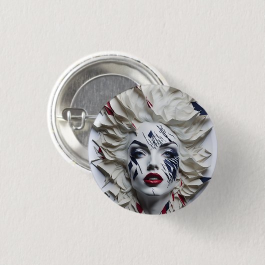 american fan 29 缶バッジ (正面&裏面)