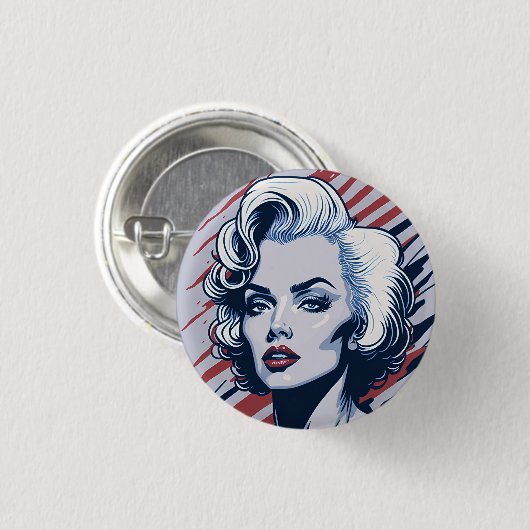 american fan 5 缶バッジ (正面&裏面)