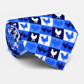 American Farm Chickens Country Fair Farmers Market ネクタイ (ロール)