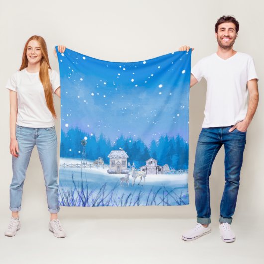 American Farm Signature Fleece Blanket フリースブランケット (インサイチュ)