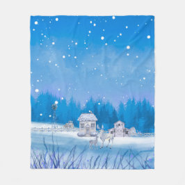 American Farm Signature Fleece Blanket フリースブランケット