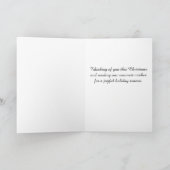American Farm Signature Folded Holiday Card シーズンカード (内部)