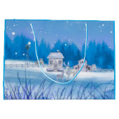 American Farm Signature Gift Bag ラージペーパーバッグ (裏面)