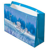 American Farm Signature Gift Bag ラージペーパーバッグ (裏面アングル)