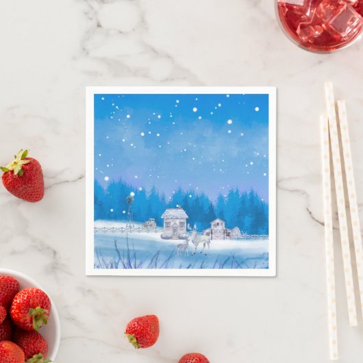 American Farm Signature Paper Napkin スタンダードカクテルナプキン (インサイチュ)