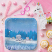 American Farm Signature Paper Plate ペーパープレート (パーティー)