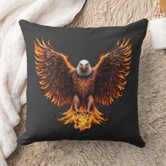 American Fire Bird クッション (ブランケット)