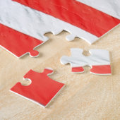 American Flagでは、写真の追加や文字のアップロードが可能 ジグソーパズル (側面)