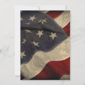 American Flag日付を写真付きで保存 セーブザデート (裏面)