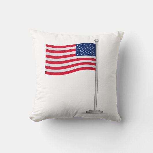 american flag クッション (正面)