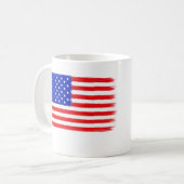 American flag コーヒーマグカップ (正面左)