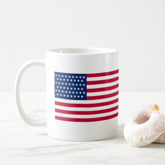 American flag コーヒーマグカップ (ドーナツ)