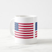 American flag コーヒーマグカップ (正面左)