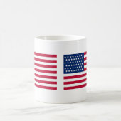 American flag コーヒーマグカップ (中央)