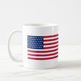 American flag コーヒーマグカップ