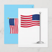 american flag シーズンポストカード (正面/裏面)