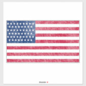 American flag シール (シート)