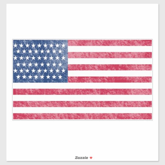 American flag シール (シート)