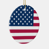 American Flag セラミックオーナメント (右)