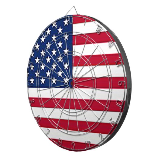 American flag ダーツボード (正面右)