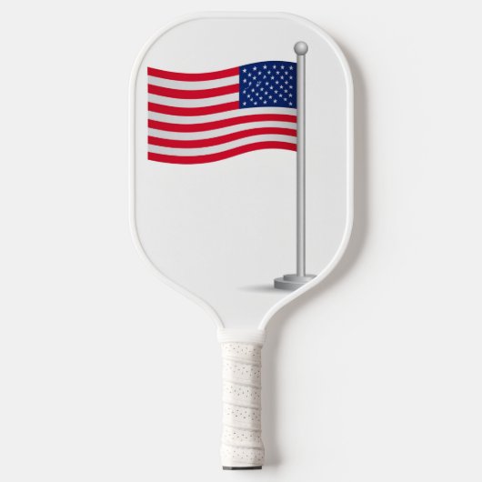 american flag ピックルボールラケット (正面)