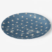 American Flag ペーパープレート (アングル)