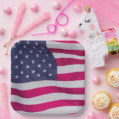 American Flag ペーパープレート (パーティー)