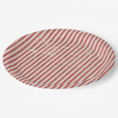 American Flag ペーパープレート (アングル)