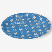 American Flag ペーパープレート (アングル)