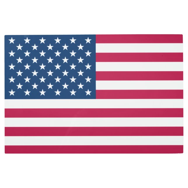American Flag メタルプリント (正面)