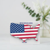 American Flag 250 Anniversary 1776-2026 ポストカード (スタンド正面)