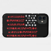 american flag 4th july picnic fireworks white Case-Mate iPhoneケース (裏面(横))