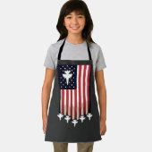 American Flag 4th of July-65079 エプロン (インサイチュ)