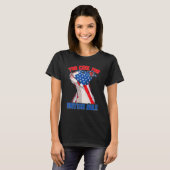 American Flag 4th Of July To Cool For British Rule Tシャツ (正面フル)