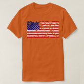 American Flag Archery Archery Team Gift  Tシャツ (デザイン正面)