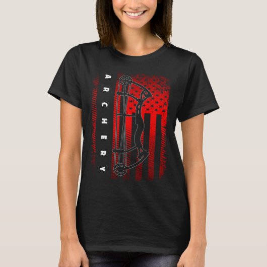 American Flag Archery Tシャツ (正面)