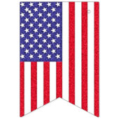 American flag banner バンティングフラッグ (第1の旗)