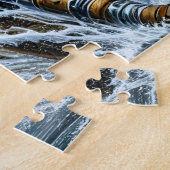 American Flag Bass Fish ジグソーパズル (側面)