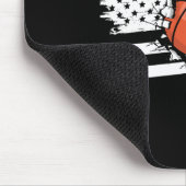 American Flag Bysketbyll Apparel - Bysketbyll 1  マウスパッド (コーナー)