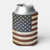 AMERICAN FLAG CAN COOLER 缶クーラー (缶正面)
