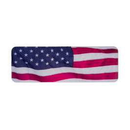American Flag cap ラベル