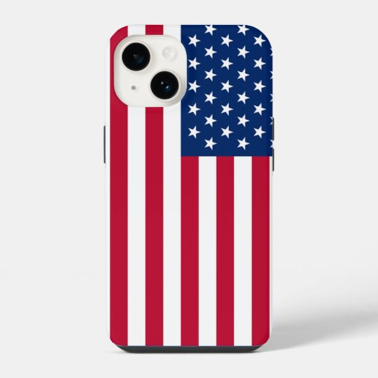 American Flag Cell Phone Case iPhoneケース (裏面)